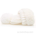 Ny Winter Hat Wool Ball Flanging Label Hat